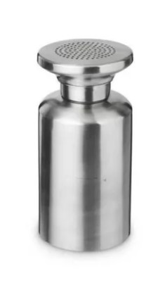 ZOUTSTROOIER 8XH17.5CM INOX ELPO