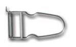 DUNSCHILLER 10CM CLASSIC U-VORM RVS BARGOIN