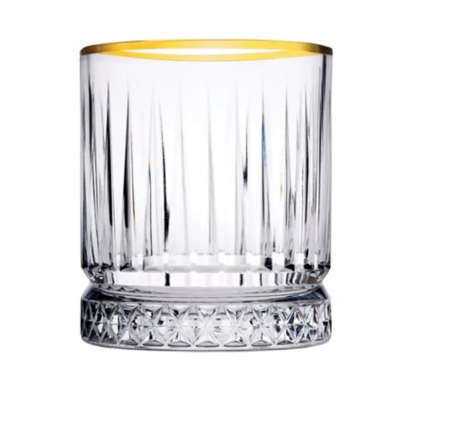 TUMBLERGLAS 35.5CL ELYSIA GOLD 4X1ST