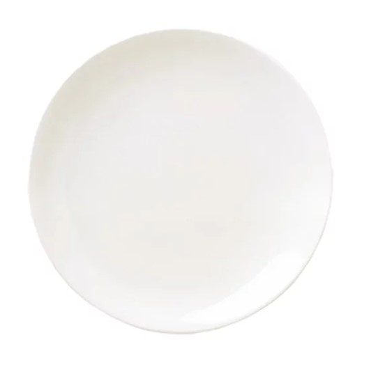BORD PORSELEIN 23CM GURAL ENT IVORY 12X1ST