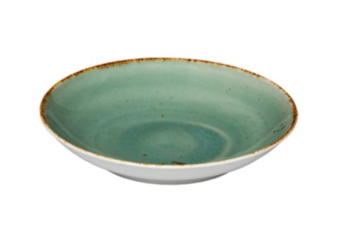 DIEP BORD PORSELEIN 26CM AQUA 6X1ST