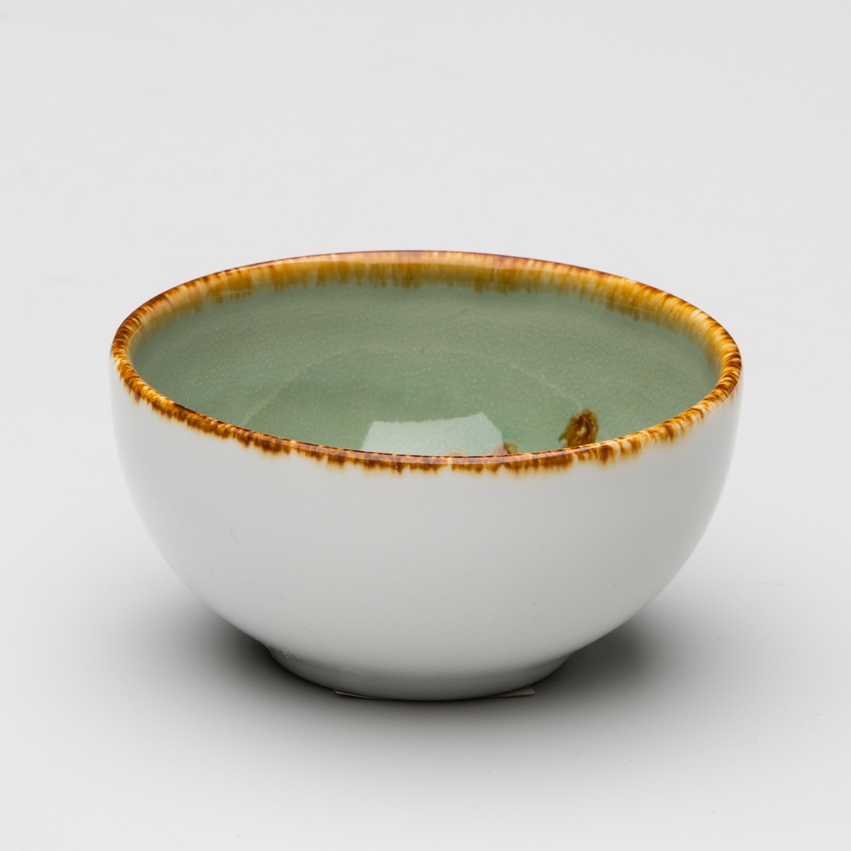 KOM PORSELEIN 8CM AQUA 12X1ST