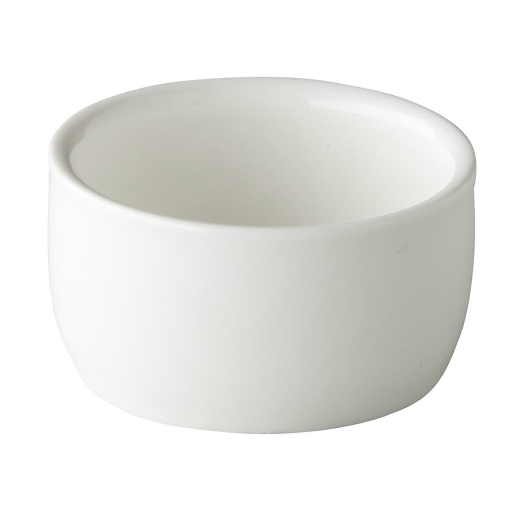 KOM PORSELEIN 6.5CM CREME Q FINE 6X1ST