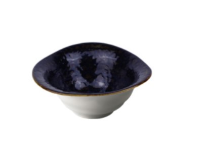 KOM PORSELEIN 17.5XH7.5CM JERSEY BLAUW 6X1ST