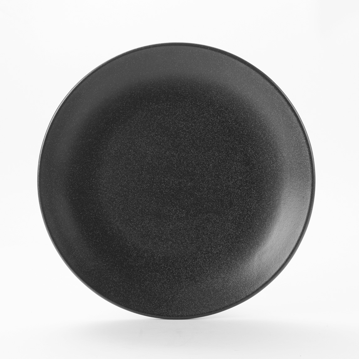BORD PORSELEIN 18CM STONE GRAFIET 6X1ST