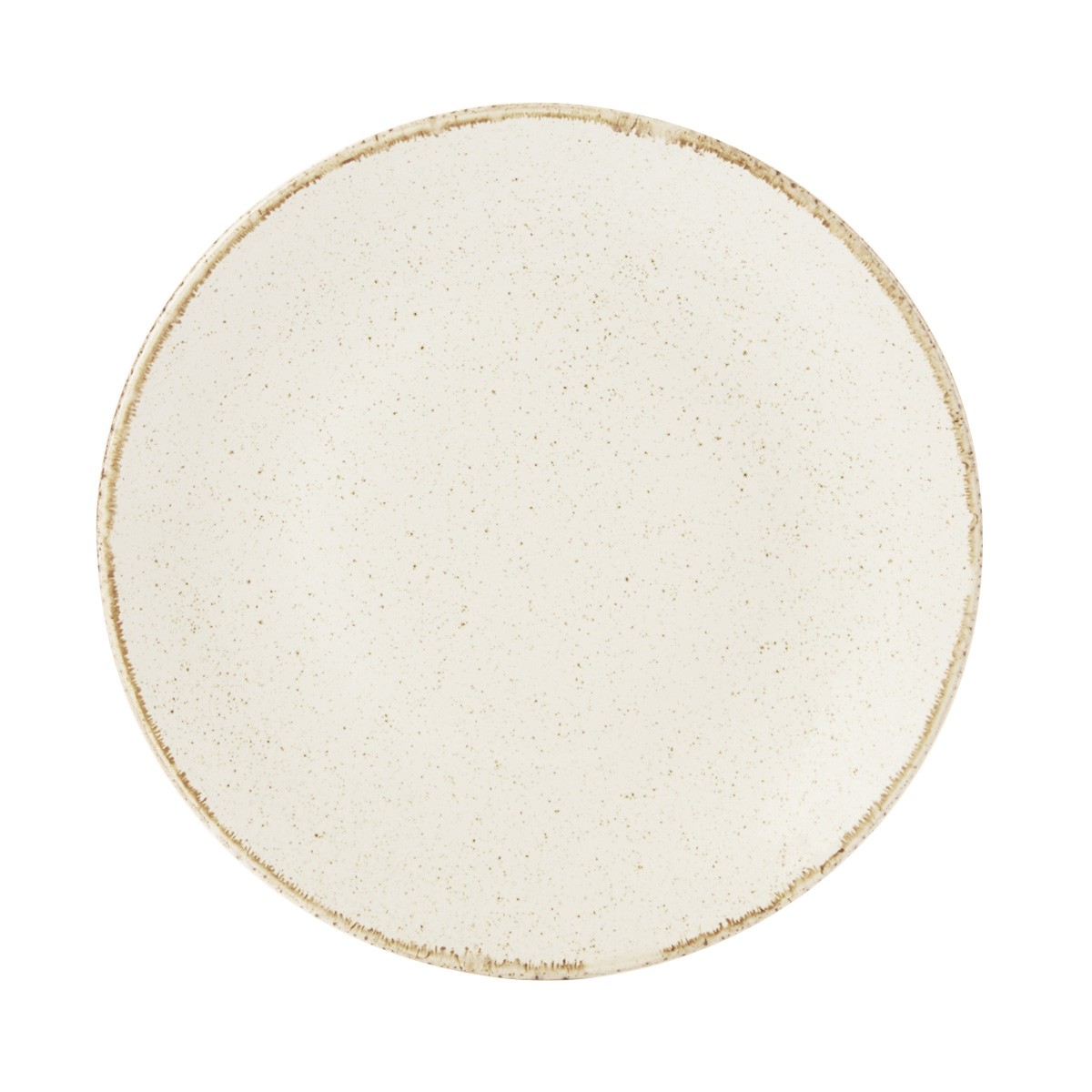BORD PORSELEIN 18CM PREMIUM OATMEAL 6X1ST