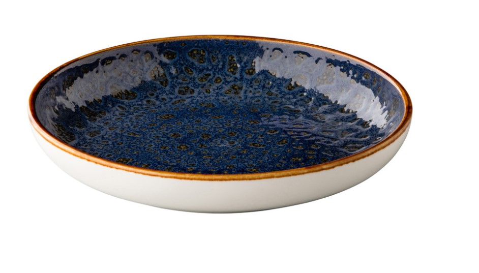 DIEP BORD PORSELEIN 26.5CM JERSEY BLAUW 6X1ST