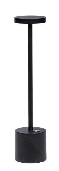LAMP OPLAADBAAR DELFT ZWART STYLEPOINT