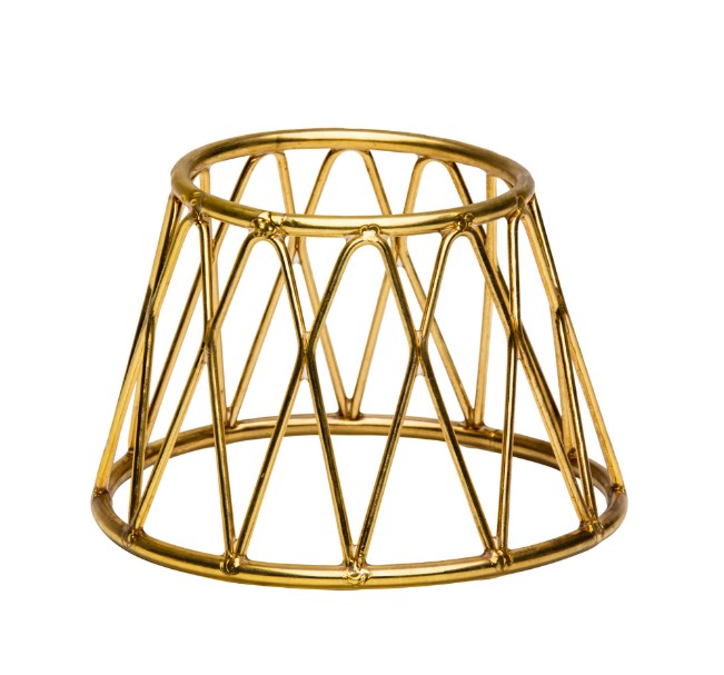 BUFFETVERHOGER 15X10XH10CM GOUD KROON