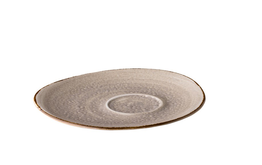 BORD PORSELEIN 21CM VOOR KOM JERSEY GRIJS 6X1