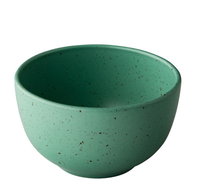 KOM PORSELEIN 13CM/60CL TINTO GROEN 6X1ST