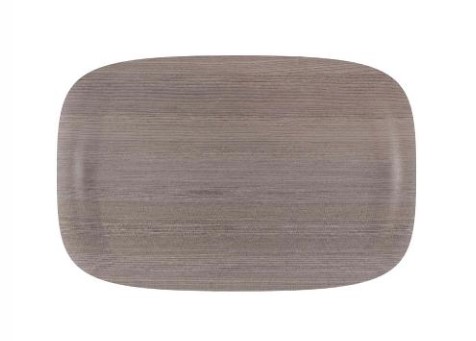 DIENBLAD 32X21CM GREY WOOD EARTH WAVE