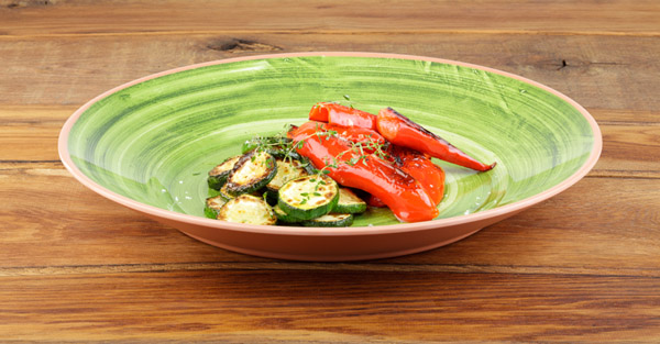 SCHAAL 40.5CM GROEN MELAMINE APS