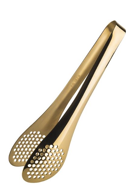 SERVEERTANG 25CM GOUD RVS APS