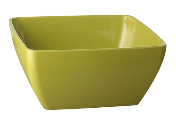 KOM MELAMINE 19X19XH9CM OLIJF APS