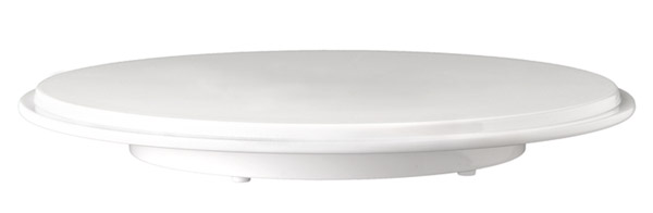 TAARTSTAANDER 31CM WIT MELAMINE APS