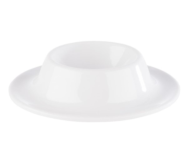 EIERDOP MELAMINE 8.5CM WIT 4X1ST