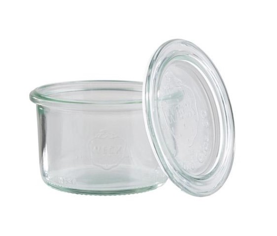 BOKAAL 20CL MET DEKSEL WECK 12X1ST