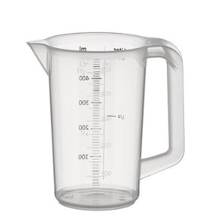 MAATBEKER 0.5L KUNSTSTOF APS
