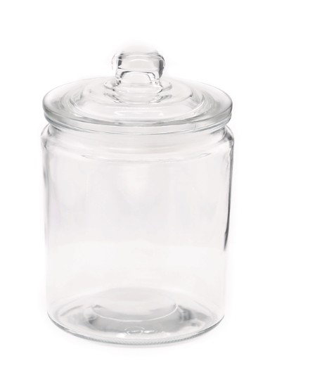 BOKAAL 14XH21.5CM/2L MET DEKSEL CLASSIC APS