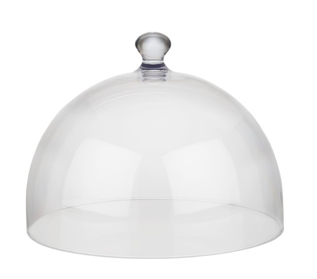 STOLP 30CM TRANSPARANT POLYCARBONAAT
