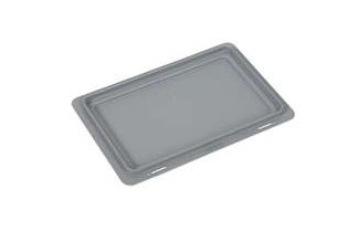 DEKSEL 30X20CM VOOR STAPELBAK GRIJS BUDGET