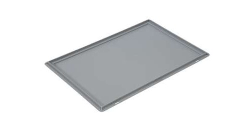 DEKSEL 60X40CM VOOR STAPELBAK GRIJS BUDGET