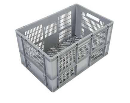 STAPELBAK 60X40XH32CM OPEN GRIJS BUDGET