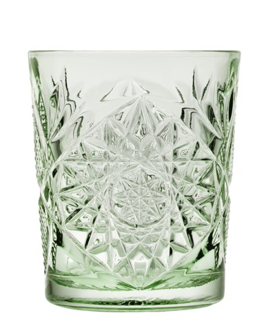 TUMBLERGLAS 35CL EBONY GREEN HOBSTAR ONIS 6X1