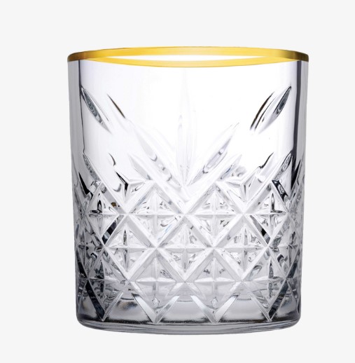 TUMBLERGLAS 35.5CL TIMELESS GOLD 4X1ST